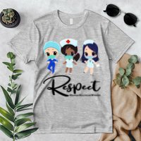 Respect Support Healthcare Workers Premium T-Shirt