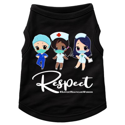 Respect Support Healthcare Workers Doggie Tank
