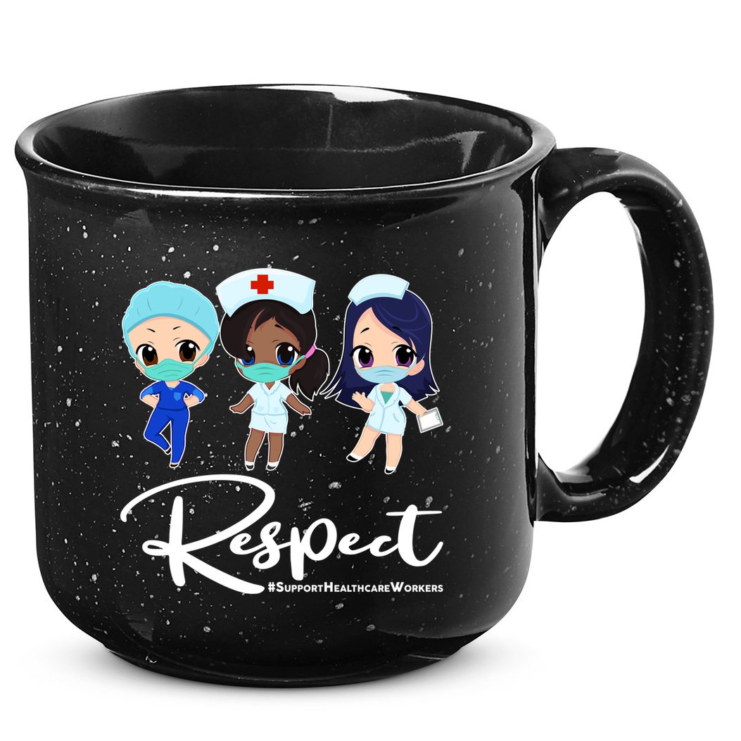 Respect Support Healthcare Workers 15oz Campfire Ceramic Mug