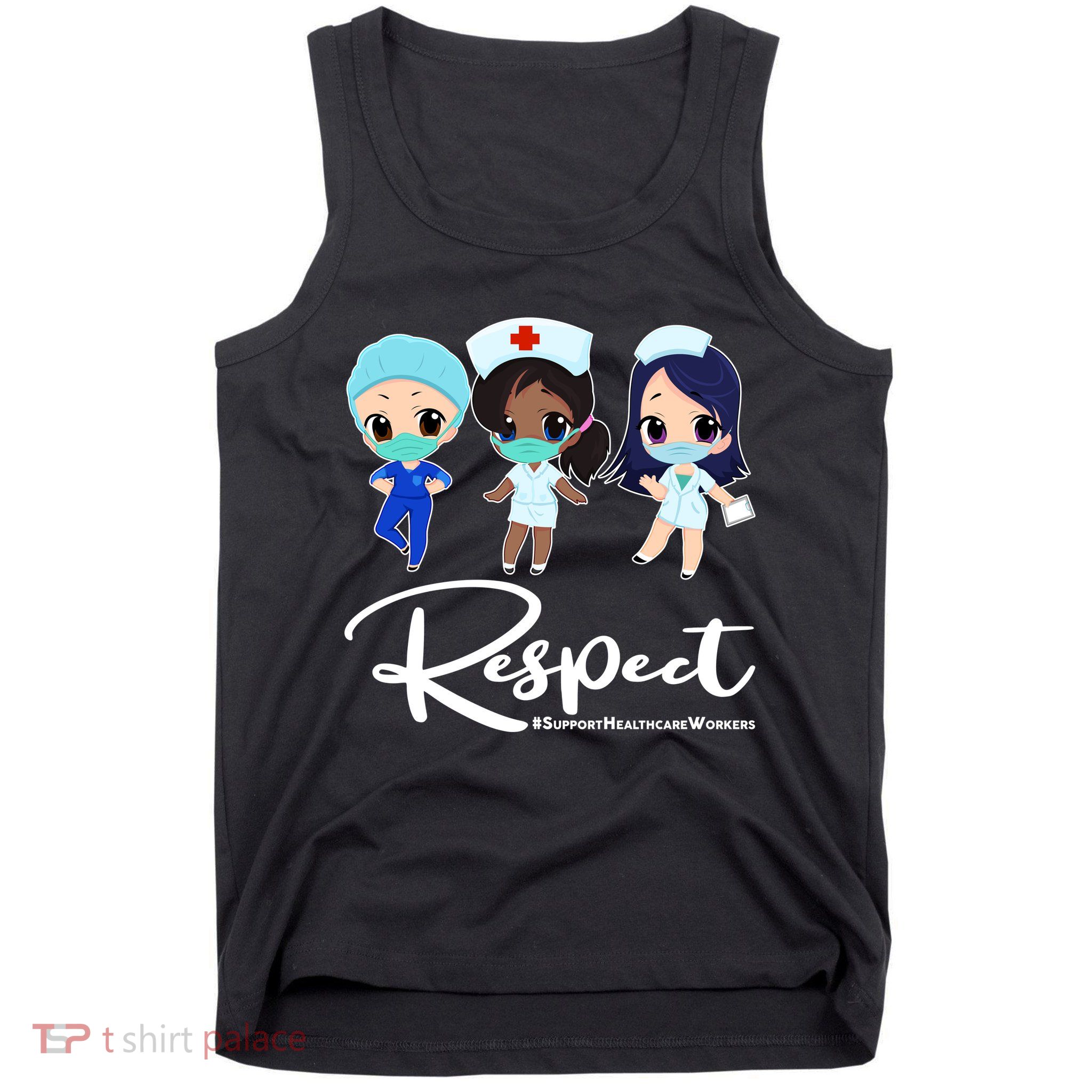 Respect Support Healthcare Workers Tank Top