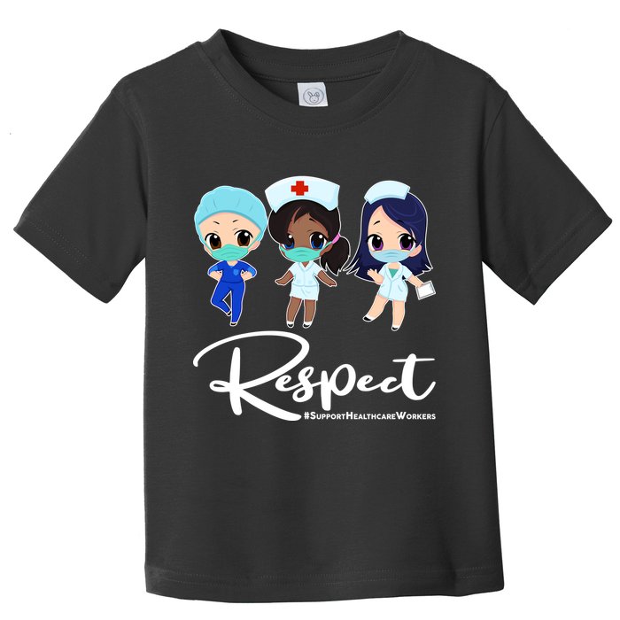 Respect Support Healthcare Workers Toddler T-Shirt