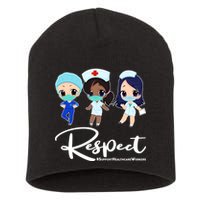 Respect Support Healthcare Workers Short Acrylic Beanie