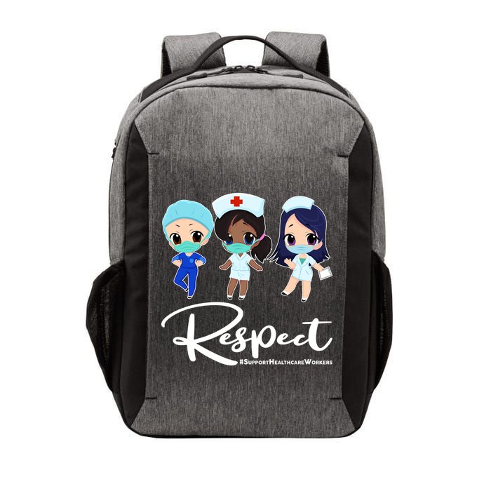 Respect Support Healthcare Workers Vector Backpack