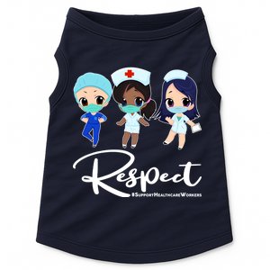 Respect Support Healthcare Workers Doggie Tank