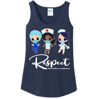 Respect Support Healthcare Workers Ladies Essential Tank