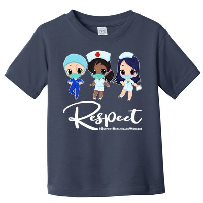 Respect Support Healthcare Workers Toddler T-Shirt