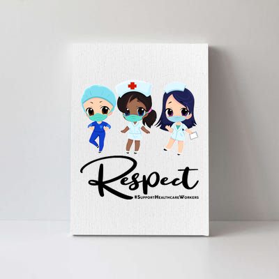 Respect Support Healthcare Workers Canvas