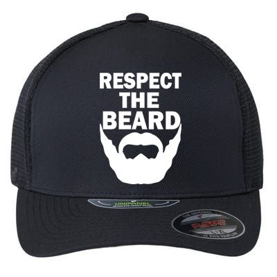 Respect The Beard Flexfit Unipanel Trucker Cap