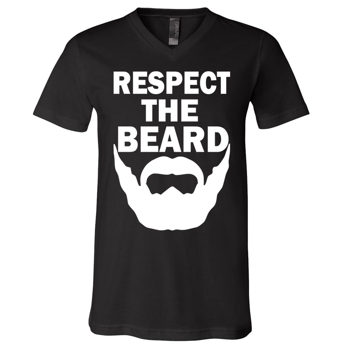 Respect The Beard V-Neck T-Shirt