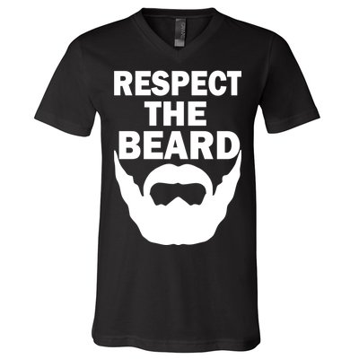 Respect The Beard V-Neck T-Shirt