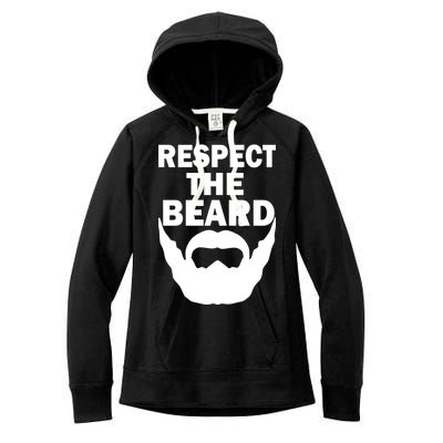 Respect The Beard Women's Fleece Hoodie