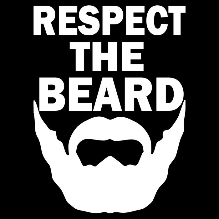Respect The Beard Flat Bill Trucker Hat