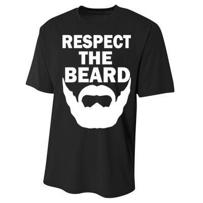 Respect The Beard Performance Sprint T-Shirt