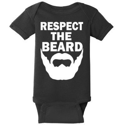 Respect The Beard Baby Bodysuit