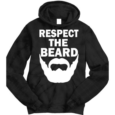 Respect The Beard Tie Dye Hoodie