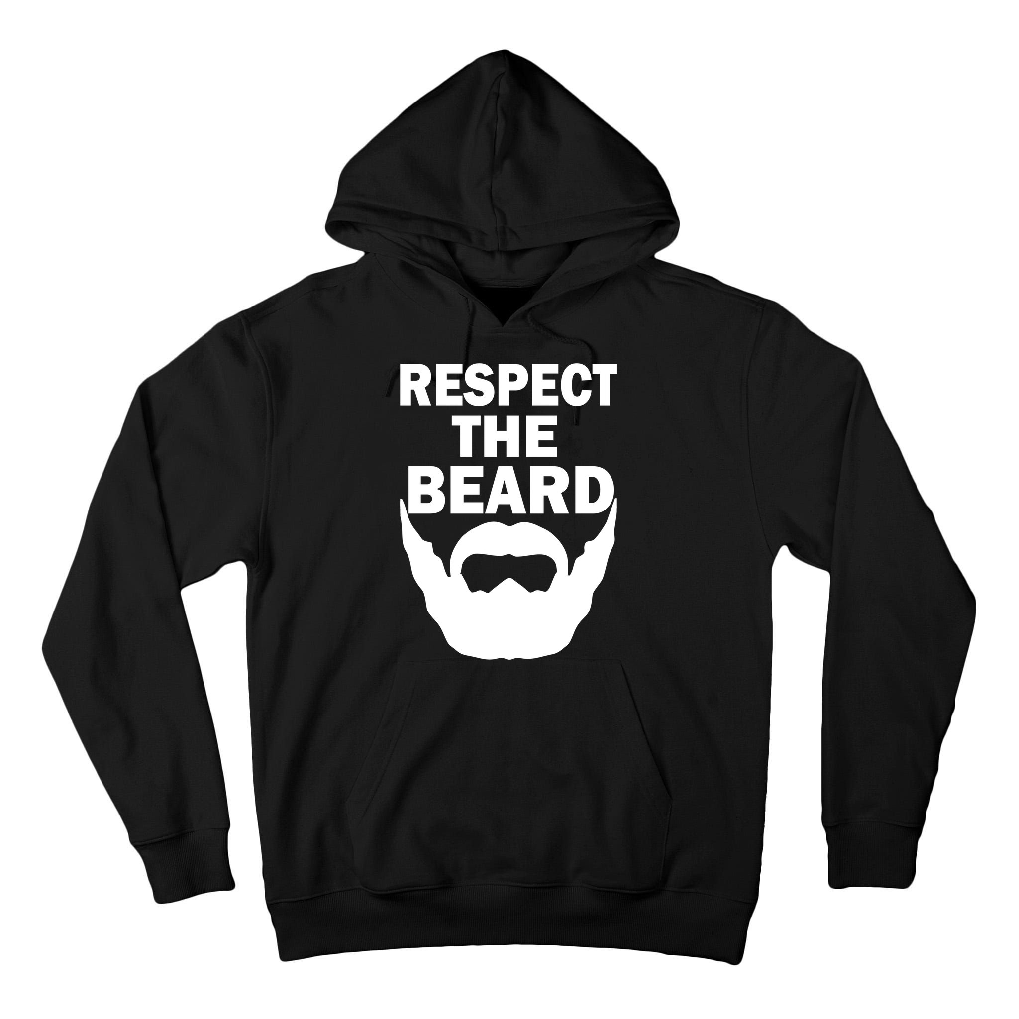Respect The Beard Tall Hoodie