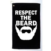 Respect The Beard Golf Towel