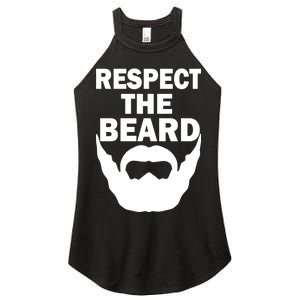 Respect The Beard Women's Perfect Tri Rocker Tank