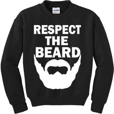 Respect The Beard Kids Sweatshirt