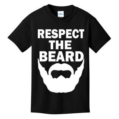 Respect The Beard Kids T-Shirt