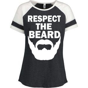 Respect The Beard Enza Ladies Jersey Colorblock Tee