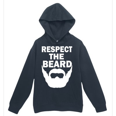 Respect The Beard Urban Pullover Hoodie