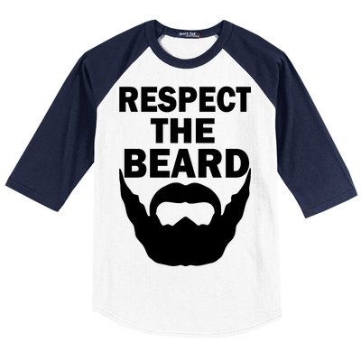 Respect The Beard Baseball Sleeve Shirt