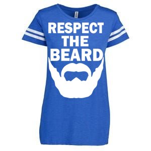 Respect The Beard Enza Ladies Jersey Football T-Shirt