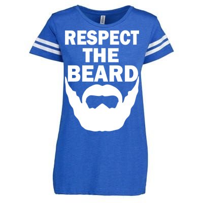 Respect The Beard Enza Ladies Jersey Football T-Shirt