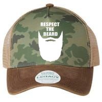 Respect The Beard Funny Bearded Legacy Tie Dye Trucker Hat