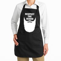 Respect The Beard Funny Bearded Apron