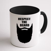 Respect The Beard Funny Bearded Mug