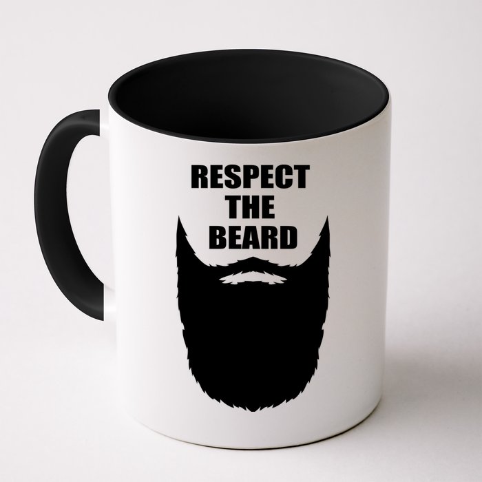 Respect The Beard Funny Bearded Mug