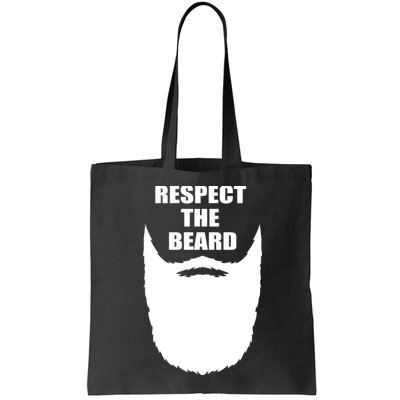 Respect The Beard Funny Bearded Bag
