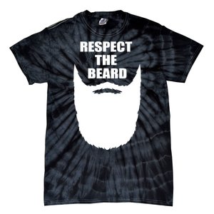 Respect The Beard Funny Bearded Tie-Dye T-Shirt