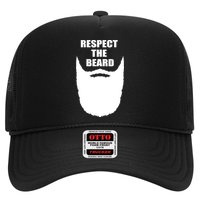 Respect The Beard Funny Bearded Hat