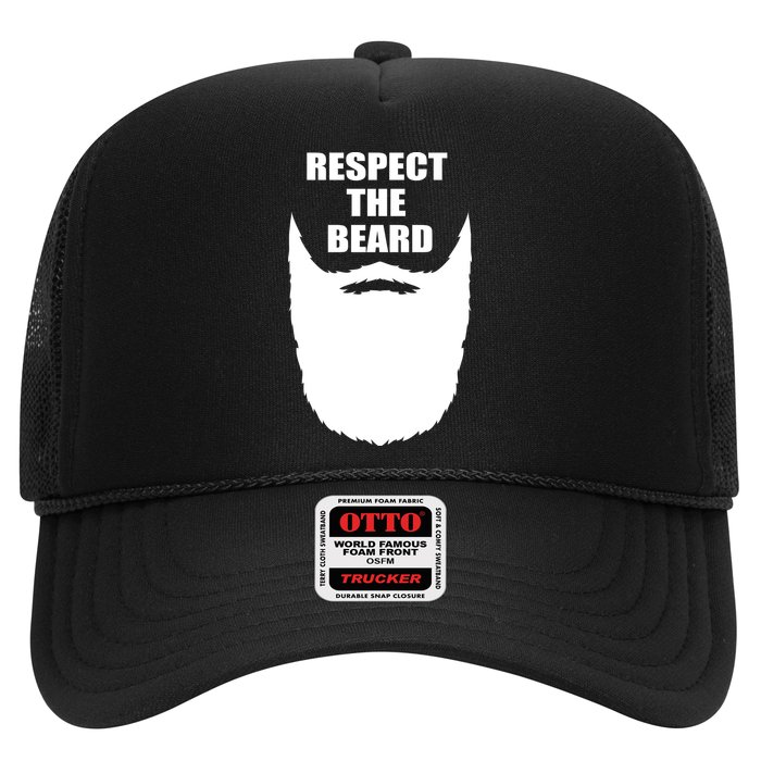 Respect The Beard Funny Bearded Hat