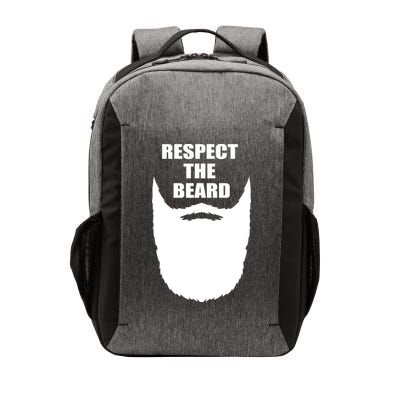 Respect The Beard Funny Bearded Vector Backpack
