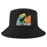 Respect The Beard Funny Bearded Dragon Cool Comfort Performance Bucket Hat