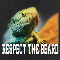 Respect The Beard Funny Bearded Dragon Cool Comfort Performance Bucket Hat
