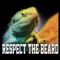 Respect The Beard Funny Bearded Dragon 16 in Basic Backpack