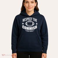 Respect The Commish Fantasy Football Hoodie