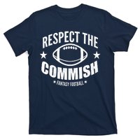 Respect The Commish Fantasy Football T-Shirt