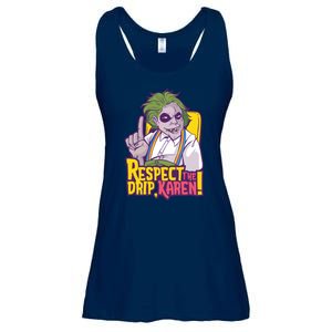 Respect The Drip Karen Funny Ladies Essential Flowy Tank