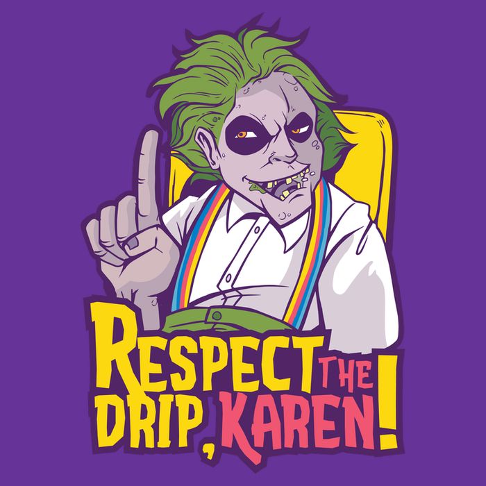 Respect The Drip Karen Funny Cooling Performance Crew T-Shirt