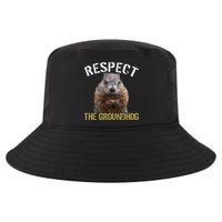 Respect The Groundhog Cool Comfort Performance Bucket Hat