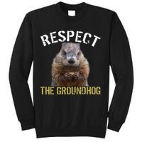 Respect The Groundhog Sweatshirt