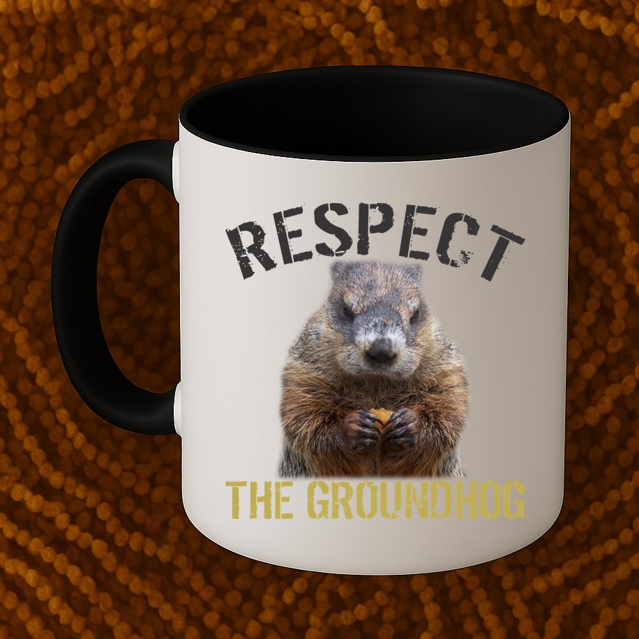 Respect The Groundhog Mug
