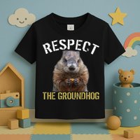 Respect The Groundhog Toddler T-Shirt