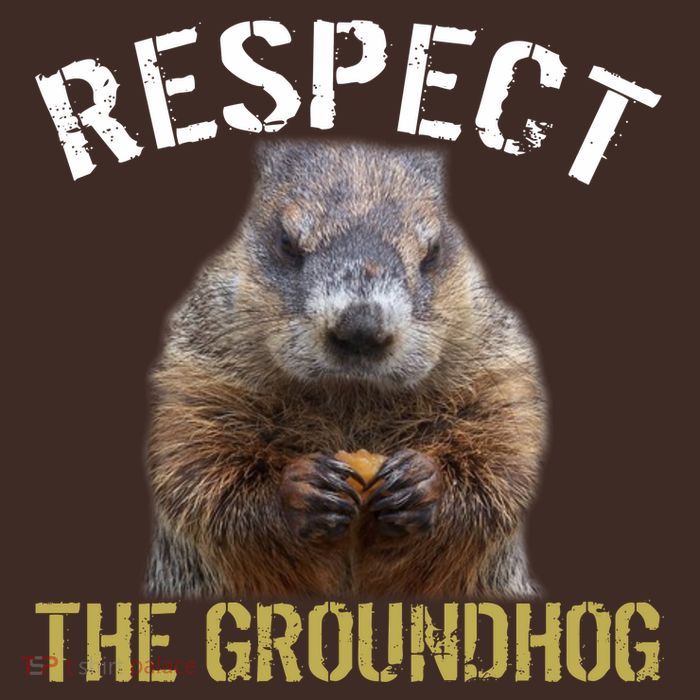 Respect The Groundhog Apron